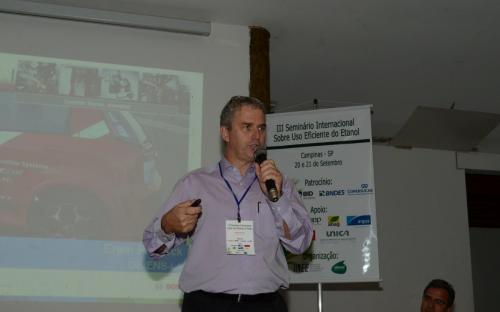 Erwin Franieck, gerente de Desenvolvimento de Sistemas de Controle do Motor e de Inovação, Gasoline Systems, Bosch. Foto: João Batista.